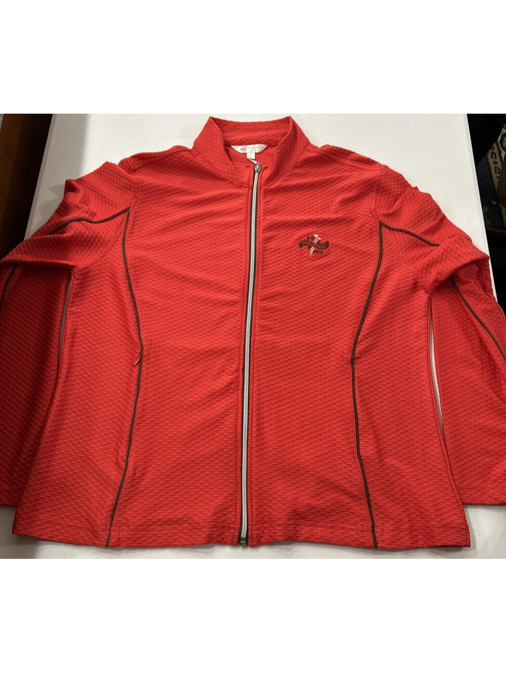 Monterey Club Women’s XL with zipper Pockets Golf Trumansburg Red